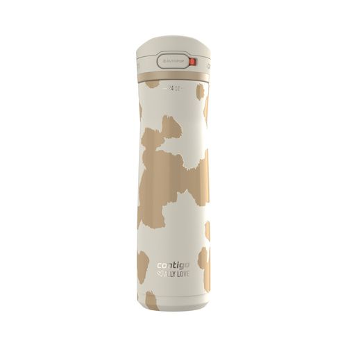 Contigo® x Ally Love Jackson Chill 2.0 Botella de Agua de Acero Inoxidable con Tapa AUTOPOP®, 24oz, Oatmilk